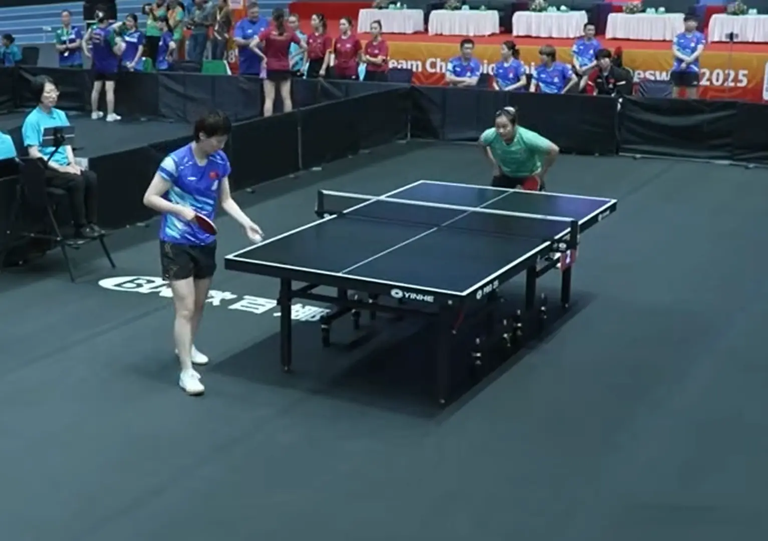 落点的限制, 王曼昱打出 落点的限制, 王曼昱打出